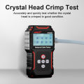 Noyafa Network Cable Tester NF-8209S Cable Tracker LCD Display Poe Checker Cat5 Cat6 Measure Length Wiremap Tester Network Tools.