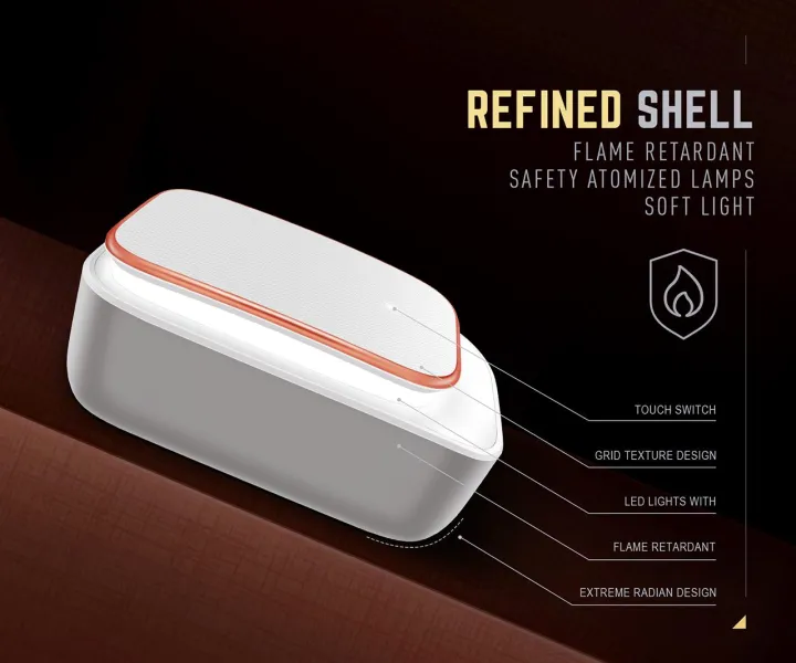 LDNIO%20A4405%20LED%20Touch%20Lamp%20Universal%204%20USB%20Ports%204.4A%20Auto%20ID%20Fast%20Charger%20Adapter%20with%20USB%20Data%20Cable%20For%20Smartphone%20White%20-%20Image%205