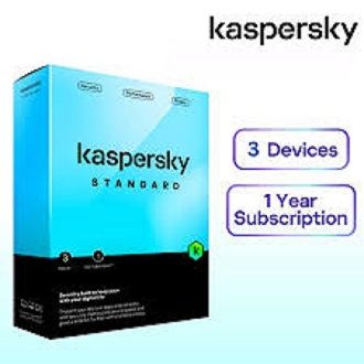 Kaspersky Standard 3 User 1Year Licence  2024