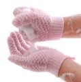 Improved quality 01 Pcs Bath Gloves Soft Shower Peeling Exfoliating Scrub Gloves Bathroom Tool. 