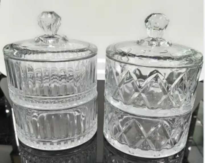 Glass%20Candy%20Jar%20Food%20Canister%20Cookie%20Jar%20for%20Living%20Room%20Birthday%20Coffee%20Bar%20Vertical%20Stripes%20%208.5x7%20-%20Image%203