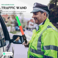 Traffic Wand Traffic Safety Red Green Led Light Traffic Air Marshaling Warning Wrist Strap Lanyard Parking Attendant Traffic.