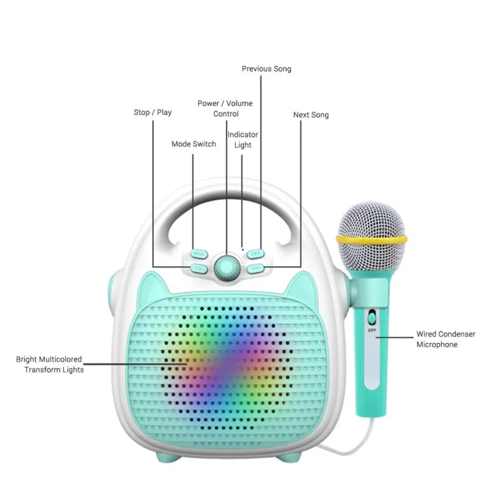 Karaoke%20Machine%20Rechargeable%20Portable%20Karaoke%20Speaker%20with%20Microphone%20-%20blue%20-%20Image%206