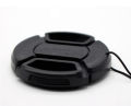 52mm Front Lens Cap Hood Cover Snap-on with cord for Nikon D5500 D3400 D3300 D3200 D3100 D5100 D5200 D5300 with 18-55mm Lens. 