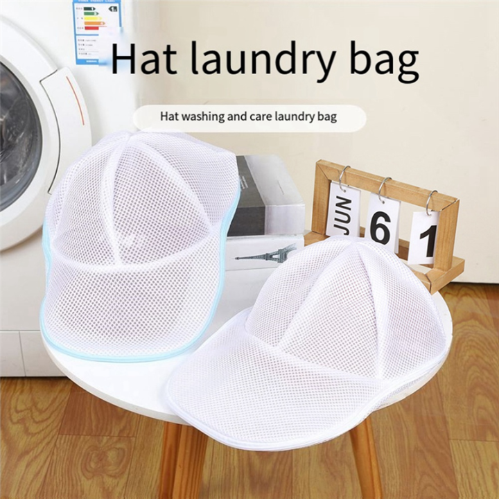 Simple%20Hat%20Wash%20Protector%20Baseball%20Cap%20Cleaner%20Laundry%20Bag%20Wash%20Hat%20Bag%20Washing%20Machine%20Mesh%20Bag%20New%202Pcs,Blue%20&%20White%20Durable%20Easy%20to%20Use%20-%20Image%209