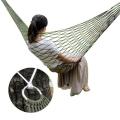 Net Hammock Outdoor Camping Mesh Hammocks Garden Beach Swing Hanging Bed.