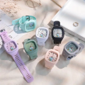 Luminous sports electric cute watches for kids and teens. 