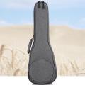 Practical Product 23 Inch Cotton Ukulele Bag Soft Case Gig Waterproof Oxford Cloth Ukelele Hawaii Four String Guitar Backpack Grey. 
