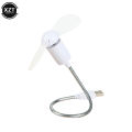 Office Outdoor Universal Flexible USB Fan Air Cooling Cooler For Laptop Desktop PC Computer USB Charger Powerbank. 