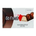 Go Fresh Chocolate Coated Wafer with Milk Cream, Each Individually Wrapped 20g X Pack of 12 (From Turkey). 