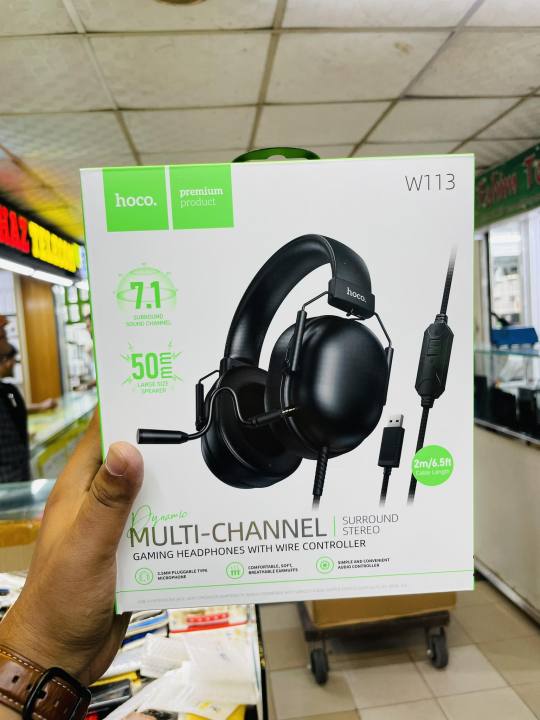 hoco W113 Dynamic USB7.1 channel gaming headphones