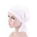【beauty code store】Women's Cotton Chemo Hat Turban Head cap Headwear for Cancer solid color. 