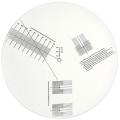 Calibration Plate , Anti-Sliding LP Vinyl Record Pickup Calibration Plate Distance Gauge Protractor Adjustment Tool Ruler for Turntable. 