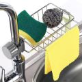 Stainless Steel Faucet Rack Kitchen Sink Organizer Holder Rustproof Space Saver 1Pc. 