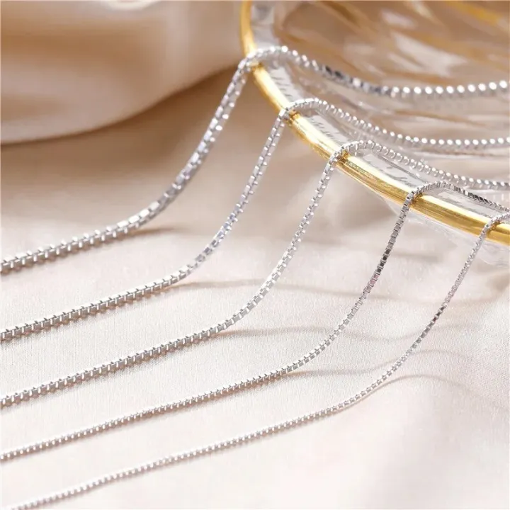 Box%20Chain%20Necklace%20Silver%20925%20Real%20Women%20Fine%20Jewelry%20Gift%20Female%20Men%20Girls%2040%2045%2050%2055%2060%2065%2080%20CM%20Necklace%20On%20The%20Neck%20-%20Image%202