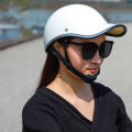 Baoer Open Face Motorcycle Helmet Baseball Cap Half Helmets For Men Women Scooter Electric Bike Retro Hard Hat. 