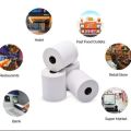 Premium 2 Inch Thermal POS Paper Roll – 57mm Width x 30mm Diameter | Approx 11 Meter Paper | 10 Roll - For Cash Register, Swiping Machine, POS Machine, Restaurant & Super Shop Billing.. 