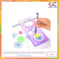 Generic Spirograph Geometric Stencils Ruler Drafting Tools.
