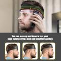 DIY Home Hair Trimming Home Haircuts Curved Headband Silicone Neckline Shaving Template and Hair Cutting Guide Hair Styling Tool. 