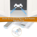 ZOROOM Double Push to Open Cabinet Door Catches Heavy Duty 2 Pack Magnet Push to Open Door Latch Touch Latches for Kitchen Door.