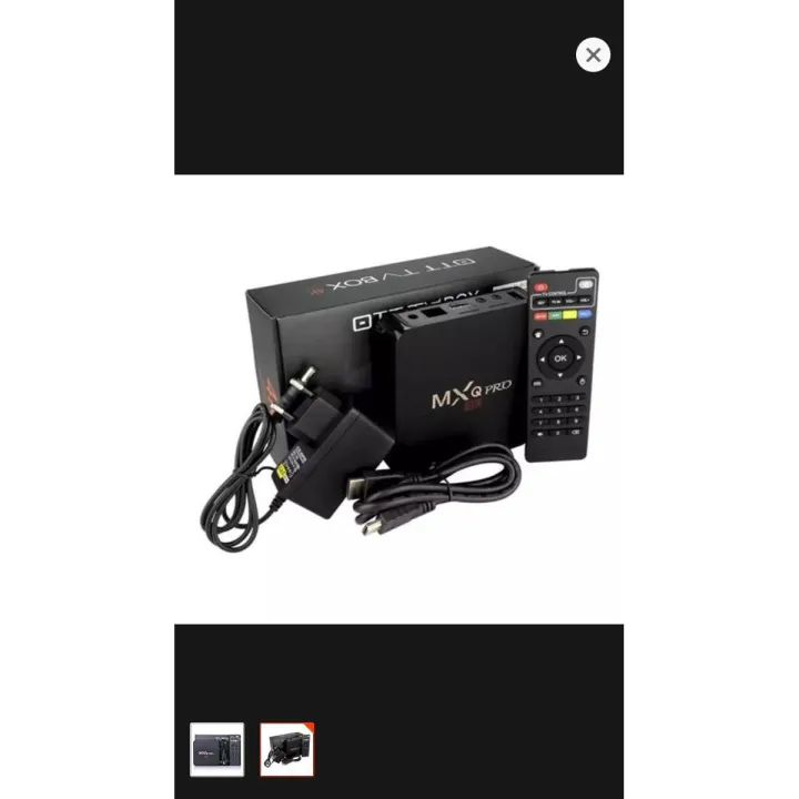 MXQ 4K Android Smart TV Box - Android TV Box / TV Card Smart TV Box Newest Updated Edition Extra Discount Android TV Card Mini PC Pocket Computer
