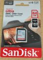 Sandisk Ultra 64GB 140Mbps SDXC UHS-I Memory Card. 