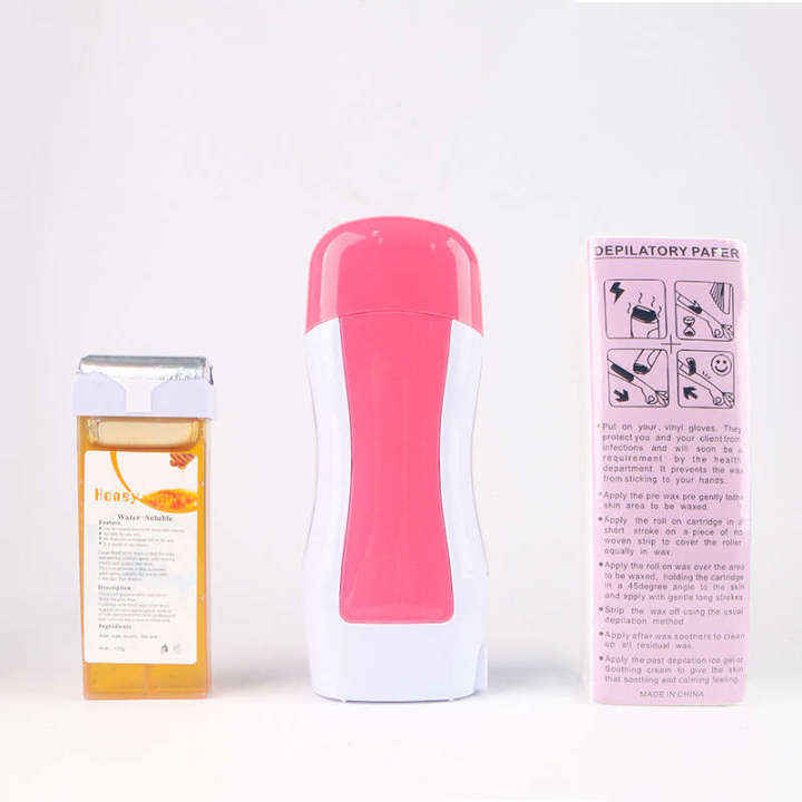 Hair%20removal%20strip%20warm%20convenient%20honey%20handheld%20support%20100g%20ball%20after%20use%20liquid%20wax%20hine%20set%20-%20Image%202