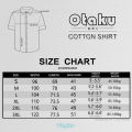 OTAKU Polo For Men Cotton Linen Chinese Collar 4/3 Sleeve Men Shirt Stand Collar Casual Polo Shirt. 