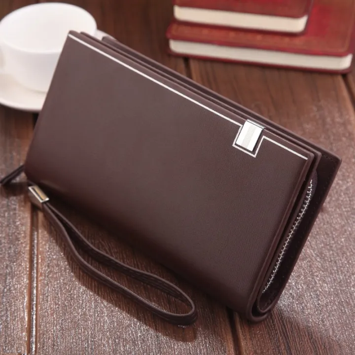 Original%20Luxury%20Brand%20Men's%20Wallet%20Business%20Striped%20Clutch%20Leather%20Purse%20For%20Male%20Fashion%20Man%20Card%20Holder%20With%20Aipper%20Phone%20Bag%20-%20Image%203