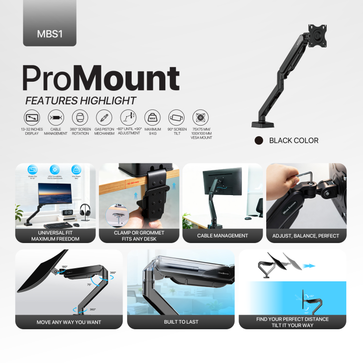 FANTECH%20MBS1%20Single-Arm%20Monitor%20Bracket%20-%20Image%203