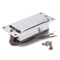 Chrome galactic Mini LP Guitar Humbucker Pickup Sealed Pick Up Music Repair Parts.
