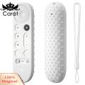 Carat Remote Control Protector Google Tv Streamer Silicone Case Shockproof Impt Resistant Cover with Precise Cutouts for Remote Control Easy Installation Buyers' Choice Remote Control Cover. 