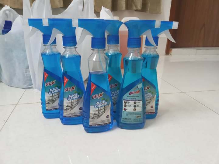 350 ml GEL-X Glass Cleaner Spray Bottle (6 pcs) - Bundle set - 02