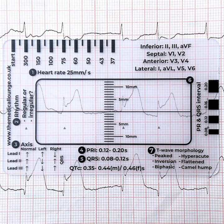 NCANRUI%202pc%20ECG%207%20Step%20Ruler,ECG%207%20Step%20Ruler%20for%20ECG/EKG%20Interpretation,%20ECG%20Reference%20Guide%20Ruler,EKG%20Calipers%20Measuring%20Tool%20-%20Image%203