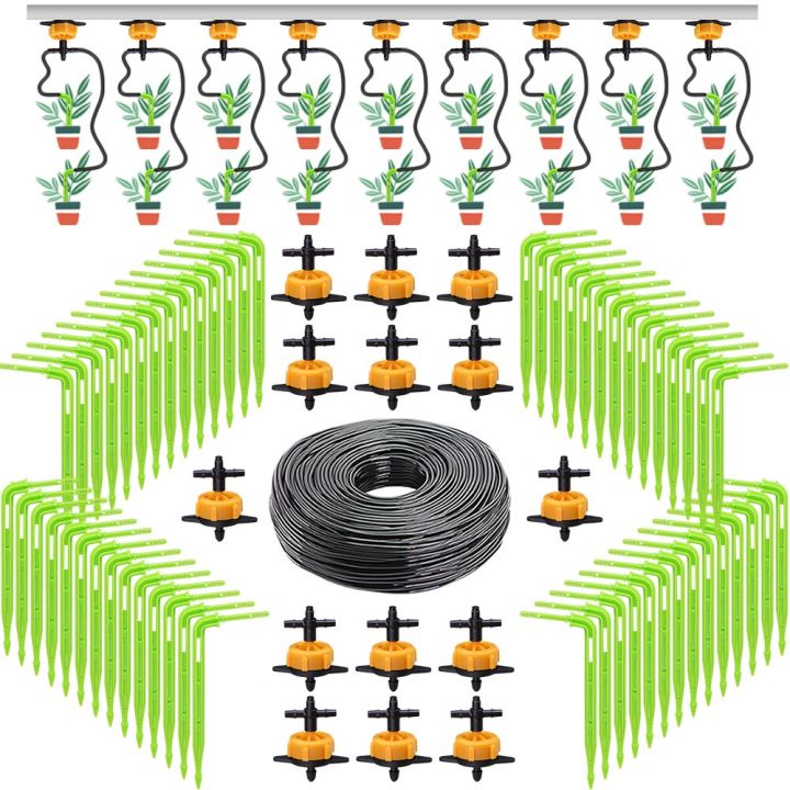 10-100m%20High-quality%20Garden%20Drip%20Irrigation%202-way%20Drip%20Arrow%203/5mm%20Hose%20Irrigation%20System%20Dropper%20fit%20Pot%20Lawn%20Yard%20Greenhouse%20-%20Image%203