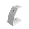 Source Factory Wholesale Vertical 3-in-1 Wireless Fast Charging Wireless Charging Desktop Magnetic Charger Mobile Phone Holder. 