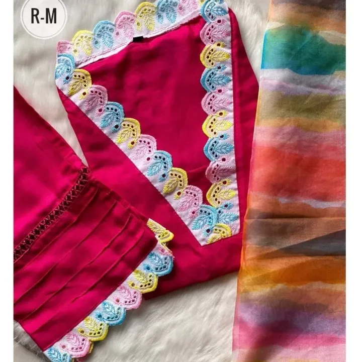Linen%202%20Piece%20Kurti%20Kameez%20Dress%20for%20Women%20and%20Girls%20Trendy%20Stylish%20Comfortable%20Daily%20Wear%20Fabric%20-%20Image%204