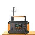 Outdoor backup power bank 300w 1000w 2000w USB AC DC Output for home solar portable power station 932Wh. 