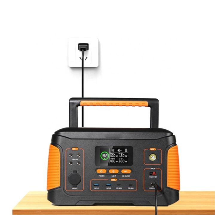 Outdoor backup power bank 300w 1000w 2000w USB AC DC Output for home solar portable power station 932Wh