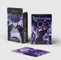 60PCS Lomo Card + 32PCS Stickers 92PCS/BOX Anime Solo Leveling Collectible Post Cards with Box. 