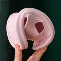 Non-Slip Slippers Men Women Indoor Home Eva Slides Bathroom Waterproof Shoes Deodorant Soft Bottom Outer Wear Sandals Flip Flops.