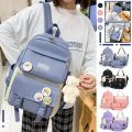New Fashion Sets Children's School Backpack Cute Women's Bagpack Bookbag Laptop Bag For Teens Girls Students Bag Rucksack 5 s. 