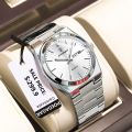 POEDAGAR Watch For Men's Stainless Steel Luxury Luminous Quartz Style Multiple Color Model 930.