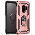 lthmy for Samsung Galaxy S9 Plus Dual Layer Tough Rugged Ring Holder Stand Armor Shockproof Drop Protection Case cover. 