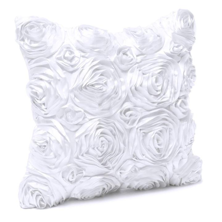 bedding%20Satin%20Rose%20Flower%20Floral%20Throw%20Pillow%20Case%20Cushion%20Cover%20Home%20Office%20Car%20Decor%2042x42cm%20-%20Image%205