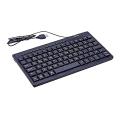 Mini Usb Multimedia Slim Keyboard - Black.