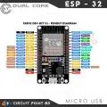 NodeMcu ESP32 ESP32S, 32 Bit, Dual Core, 240 MHz Development Board with Built-in WiFi & Bluetoot for IOT, Robotics or DIY Electronic Project. Alternative of Arduino.. 