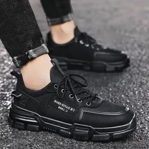 Men’s Waterproof Work Boots: Slip-Resistant & amp; Durable
