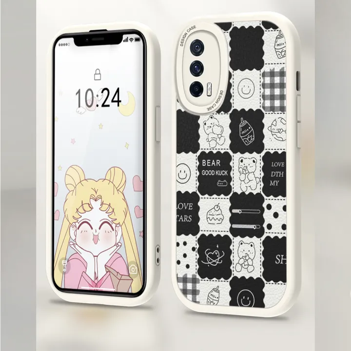 FINDWORLD%20for%20iPhone%206%20Plus/6S%20Plus%20Cartoon%20Cute%20Bears%20Lambskin%20Texture%20Soft%20Silicone%20PU%20Leather%20Back%20Cover%20Phone%20Case%20-%20Image%205