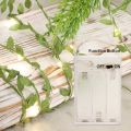Battery Operated Vine Leaf Fairy String Light, Artificial Mehidi Pata Light for Flower Garland Hanging Plants for Indoor Use Wedding Party Decoration. 